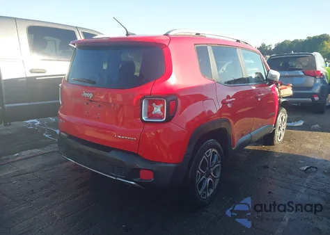 2015 Jeep Renegade Limited from USA, damaged, VIN ZACCJBDTXFPC08397